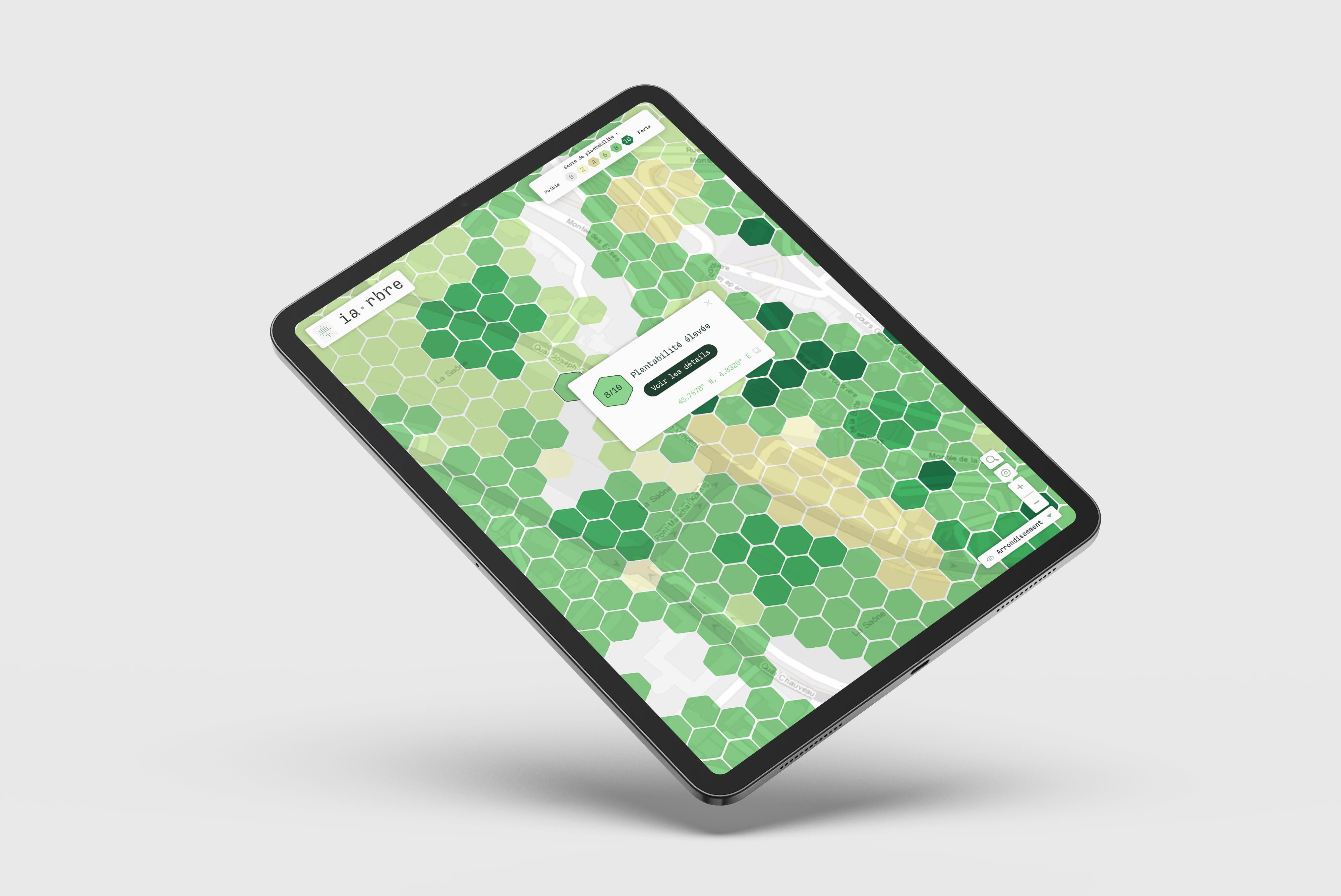 Capture d'écran du site IA.rbre