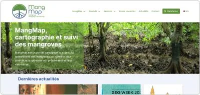 Capture d'écran de l'outil MangMap